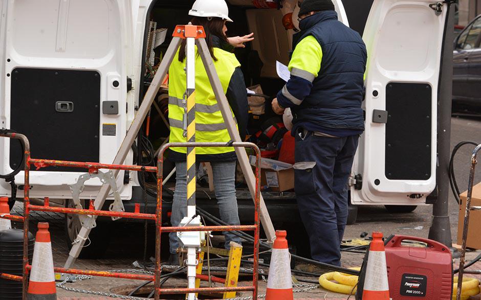 camion assainissement Achères